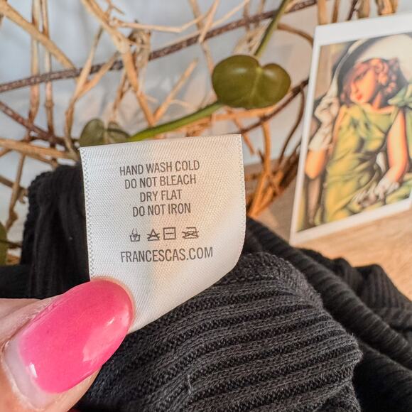 NWT- Miami of Francesca’s-Faye Rib Knit Black Onesie Jumpsuit-Women’s X-Small - Picture 7 of 10